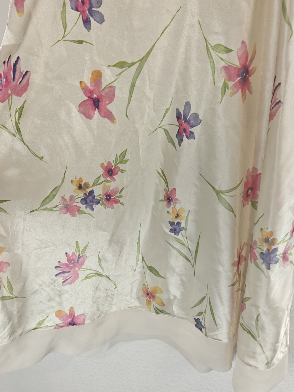VTG Valerie Stevens Floral Sheer Slip Dress 1X Romantic Coquette Cottagecore - Picture 11 of 13